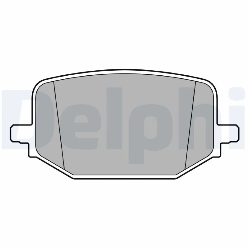 Brake Pad Set, disc brake LP3697