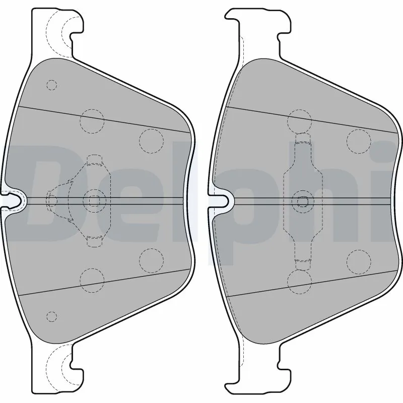 Brake Pad Set, disc brake LP2210