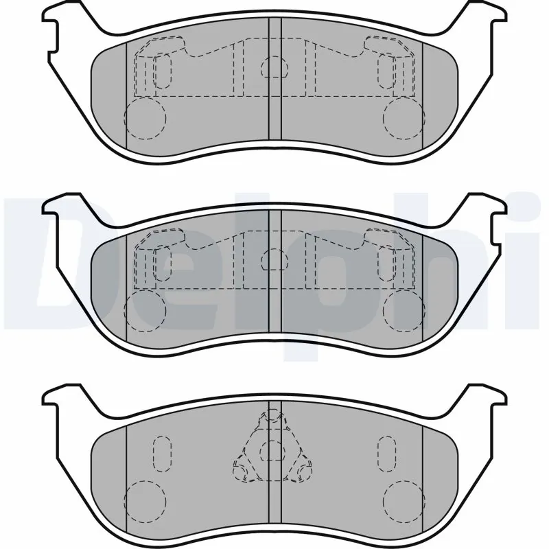 Brake Pad Set, disc brake LP1859
