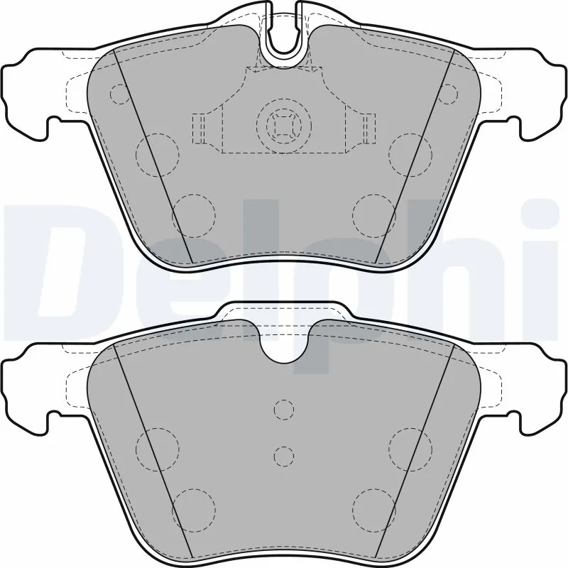 Brake Pad Set, disc brake LP2114