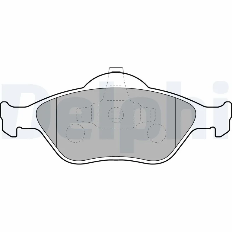 Brake Pad Set, disc brake LP1469