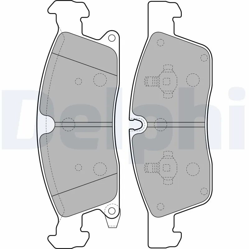 Brake Pad Set, disc brake LP2275