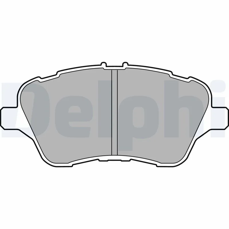 Brake Pad Set, disc brake LP2474