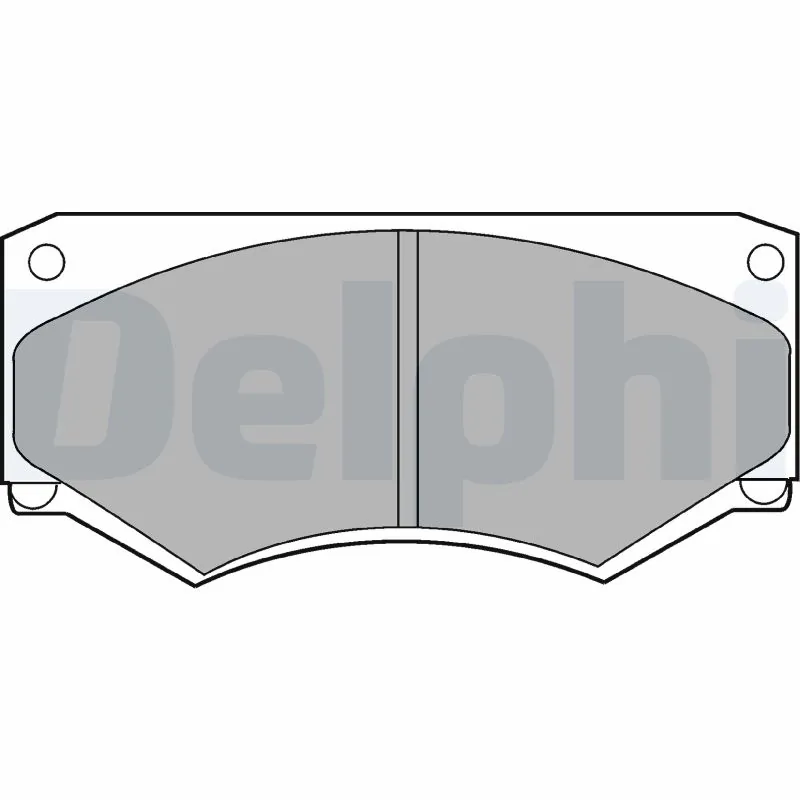 Brake Pad Set, disc brake LP180