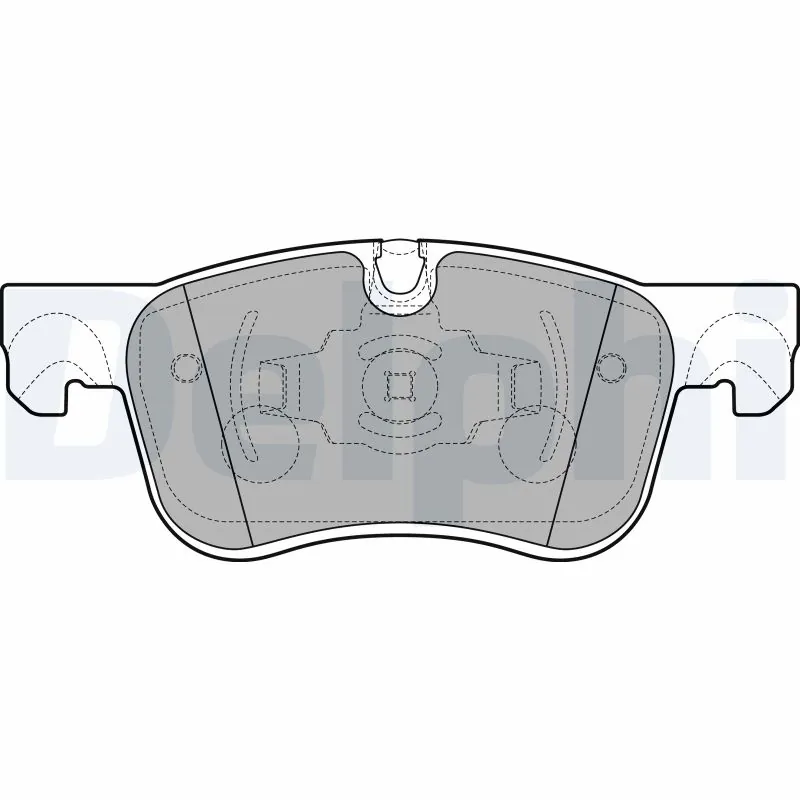 Brake Pad Set, disc brake LP2689