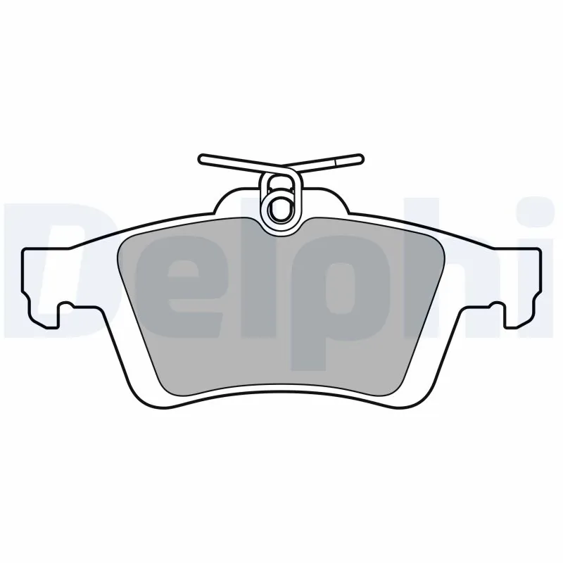 Brake Pad Set, disc brake LP3653