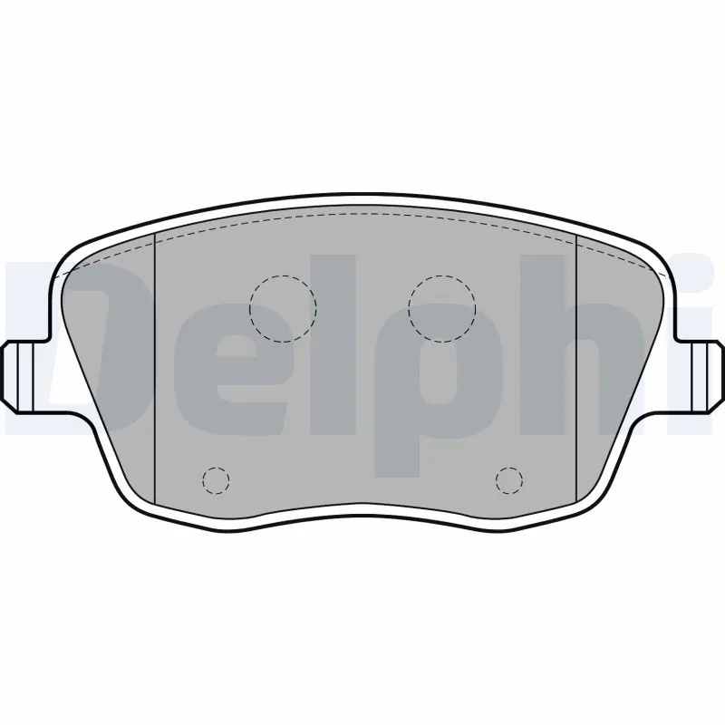 Brake Pad Set, disc brake LP1728