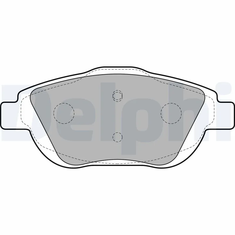 Brake Pad Set, disc brake LP2164