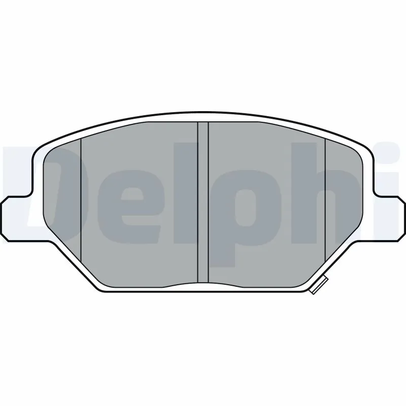 Brake Pad Set, disc brake LP3371