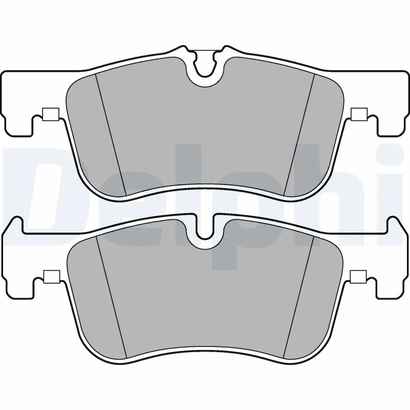 Brake Pad Set, disc brake LP2284
