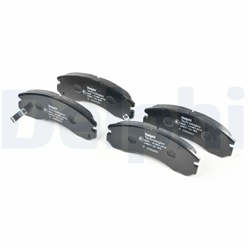 Brake Pad Set, disc brake LP871