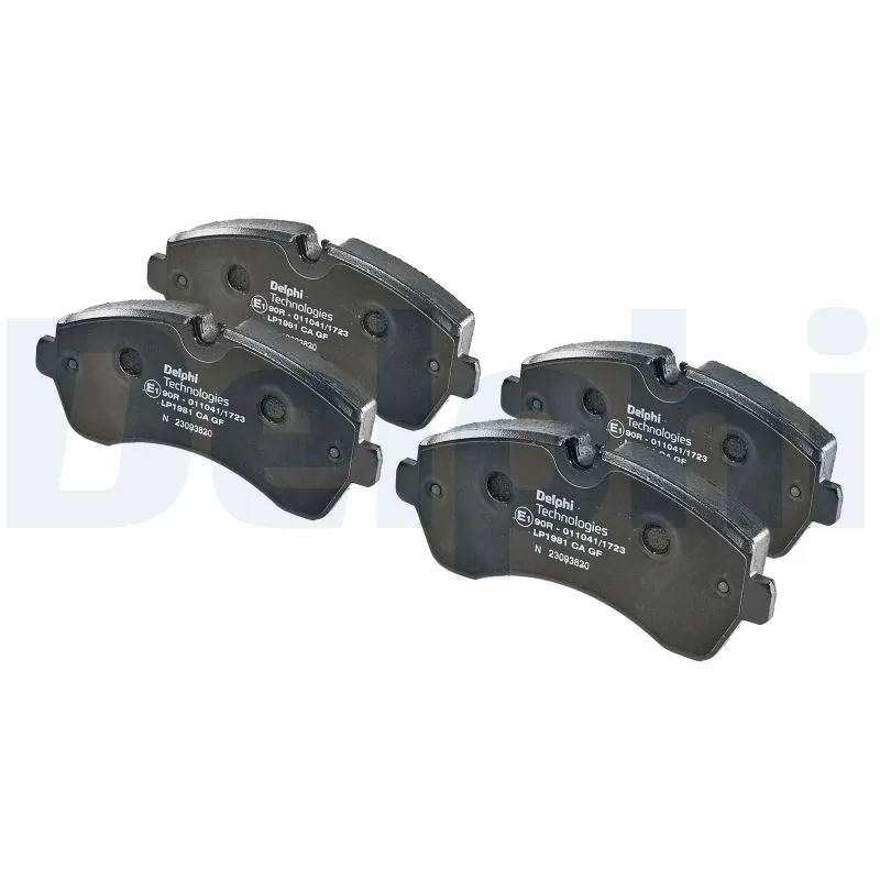 Brake Pad Set, disc brake LP1981