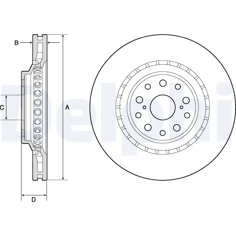 Brake Disc BG9187C