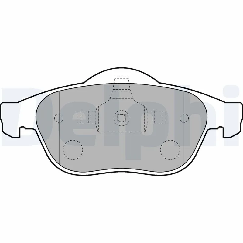 Brake Pad Set, disc brake LP1708