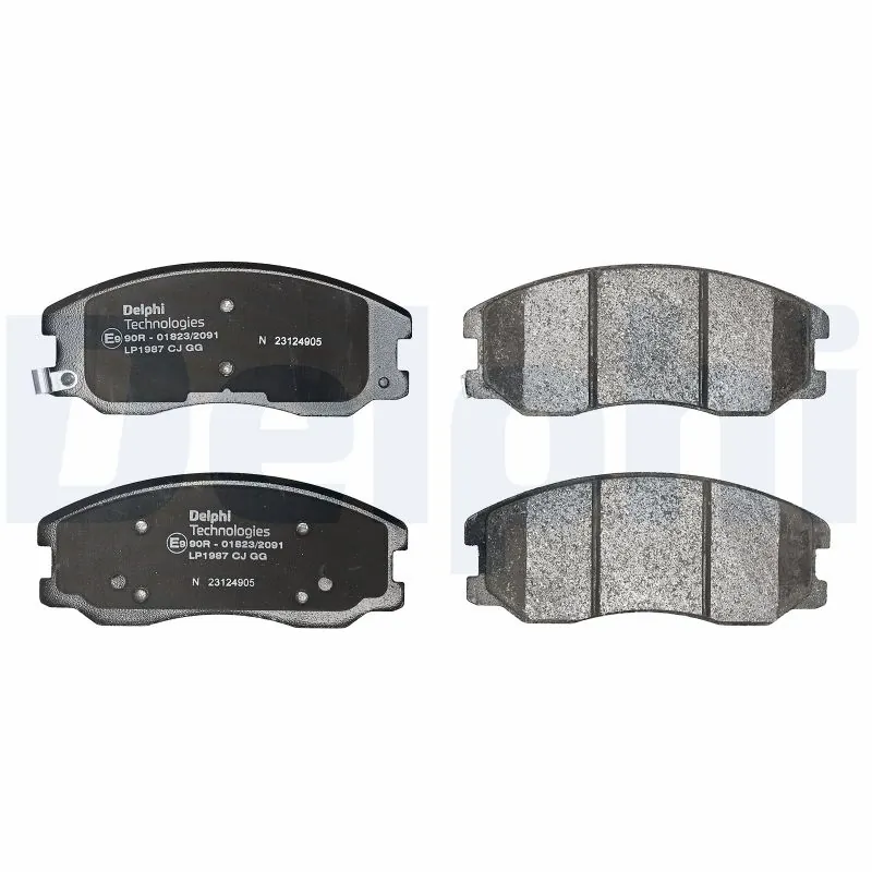 Brake Pad Set, disc brake LP1987