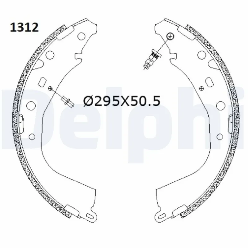 Brake Shoe Set LS2187