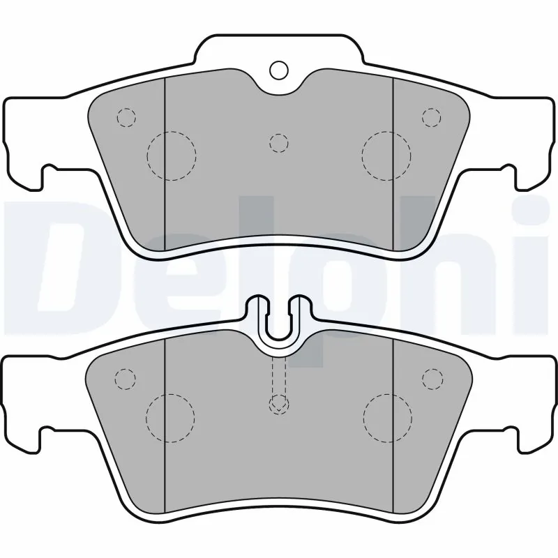 Brake Pad Set, disc brake LP1868