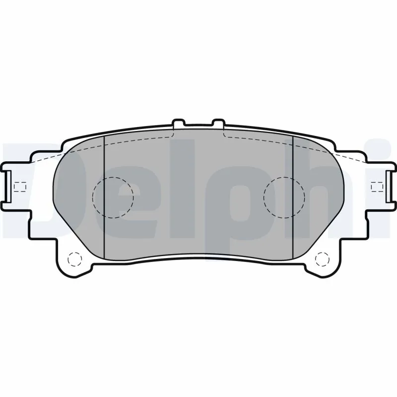Brake Pad Set, disc brake LP2196