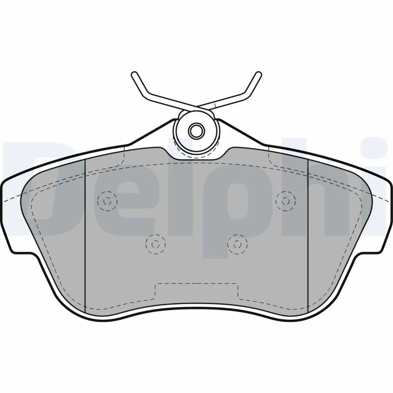 Brake Pad Set, disc brake LP2071