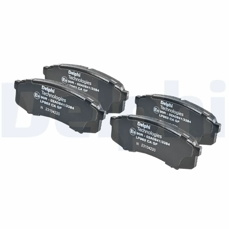 Brake Pad Set, disc brake LP963