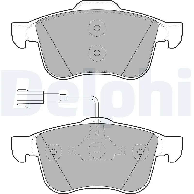 Brake Pad Set, disc brake LP1959