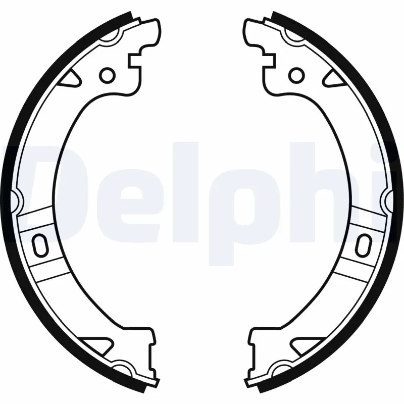 Brake Shoe Set, parking brake LS1977