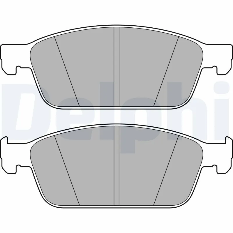 Brake Pad Set, disc brake LP2495