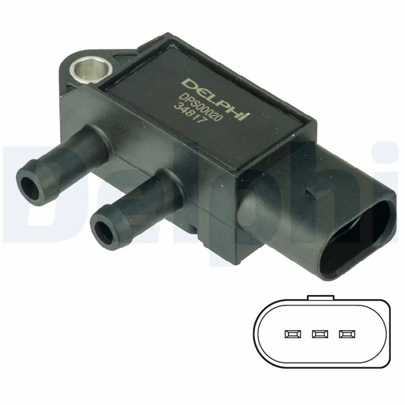 Sensor, exhaust pressure DPS00020