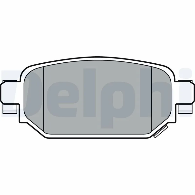 Brake Pad Set, disc brake LP3393