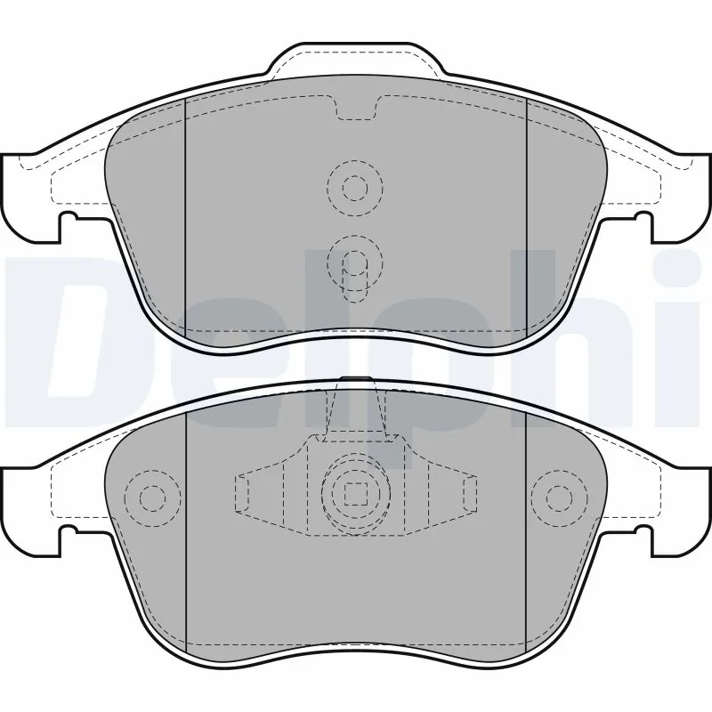 Brake Pad Set, disc brake LP2079