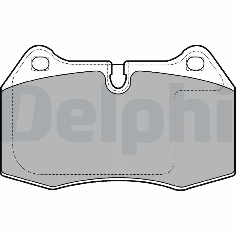 Brake Pad Set, disc brake LP1584
