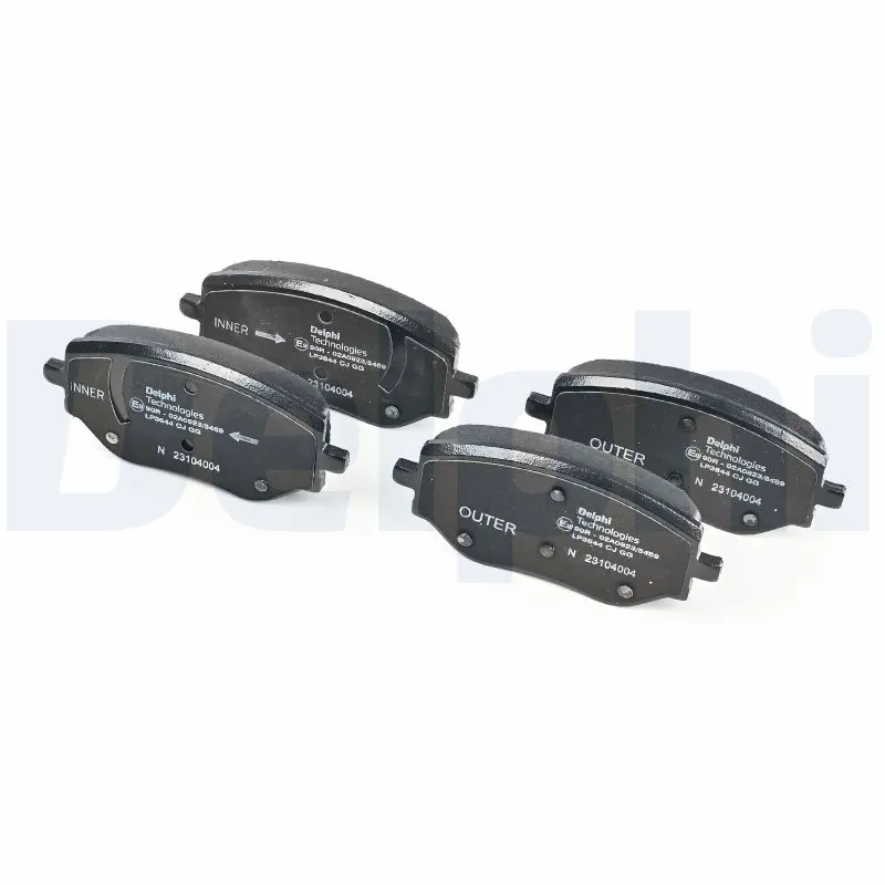 Brake Pad Set, disc brake LP3644