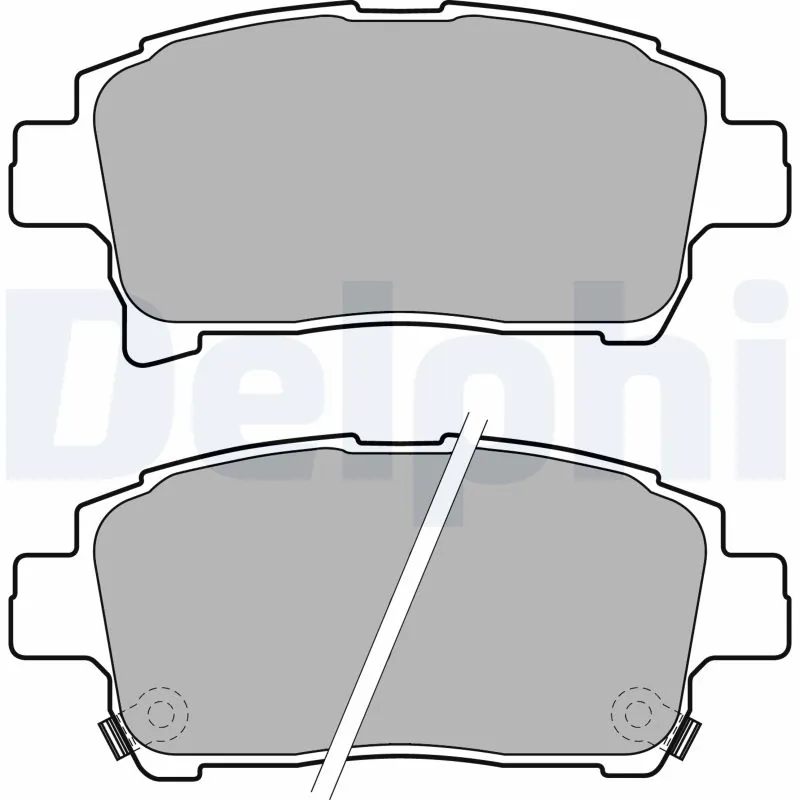 Brake Pad Set, disc brake LP1896