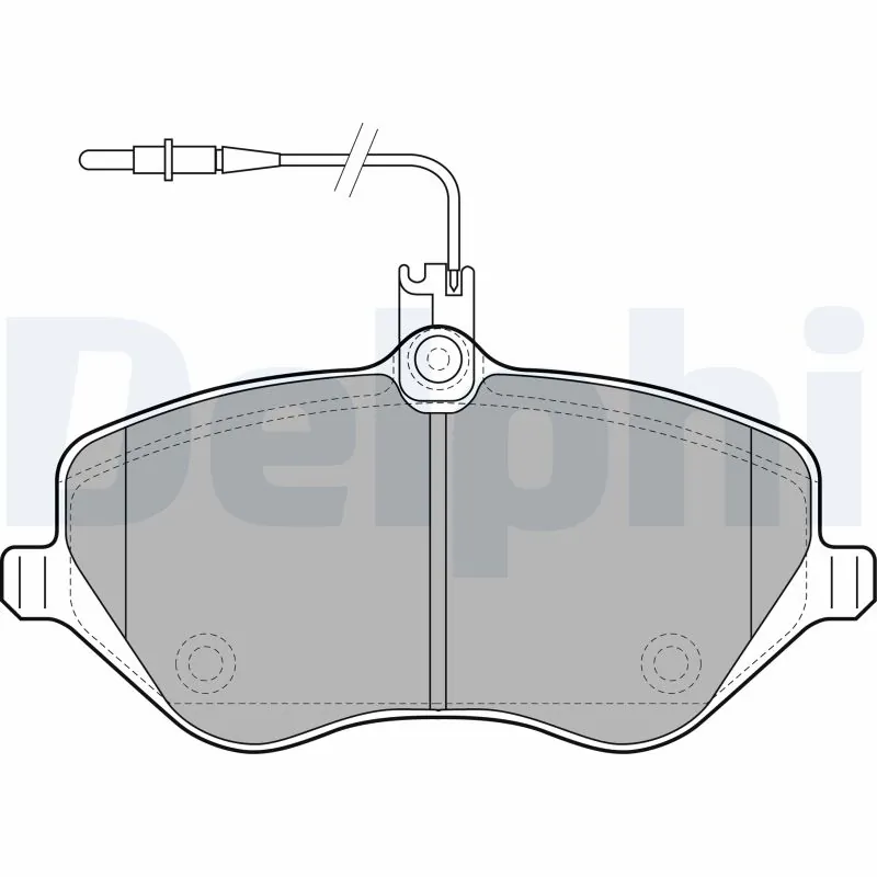 Brake Pad Set, disc brake LP1891