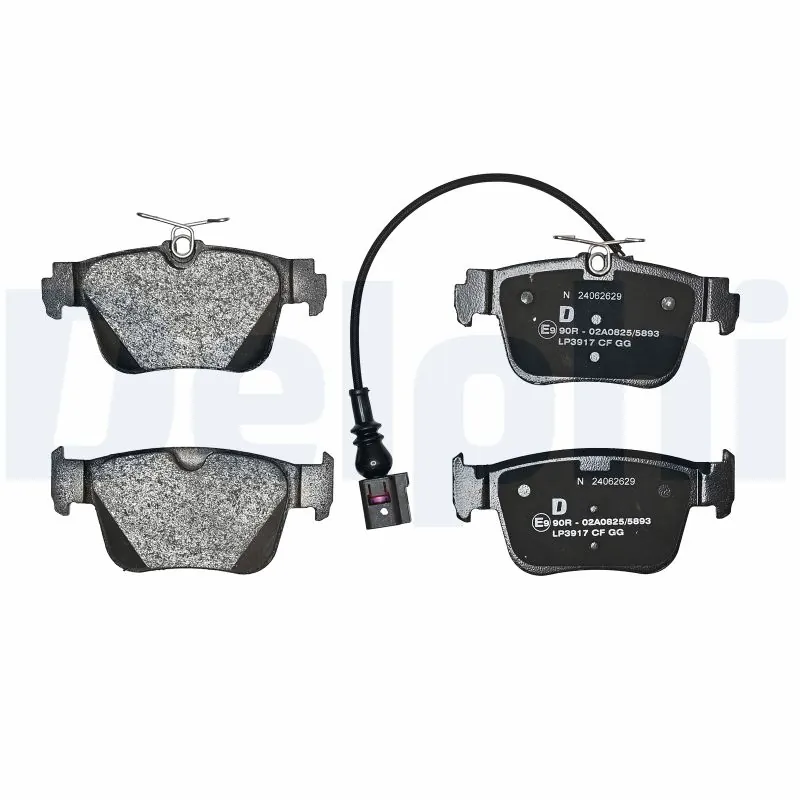 Brake Pad Set, disc brake LP3917