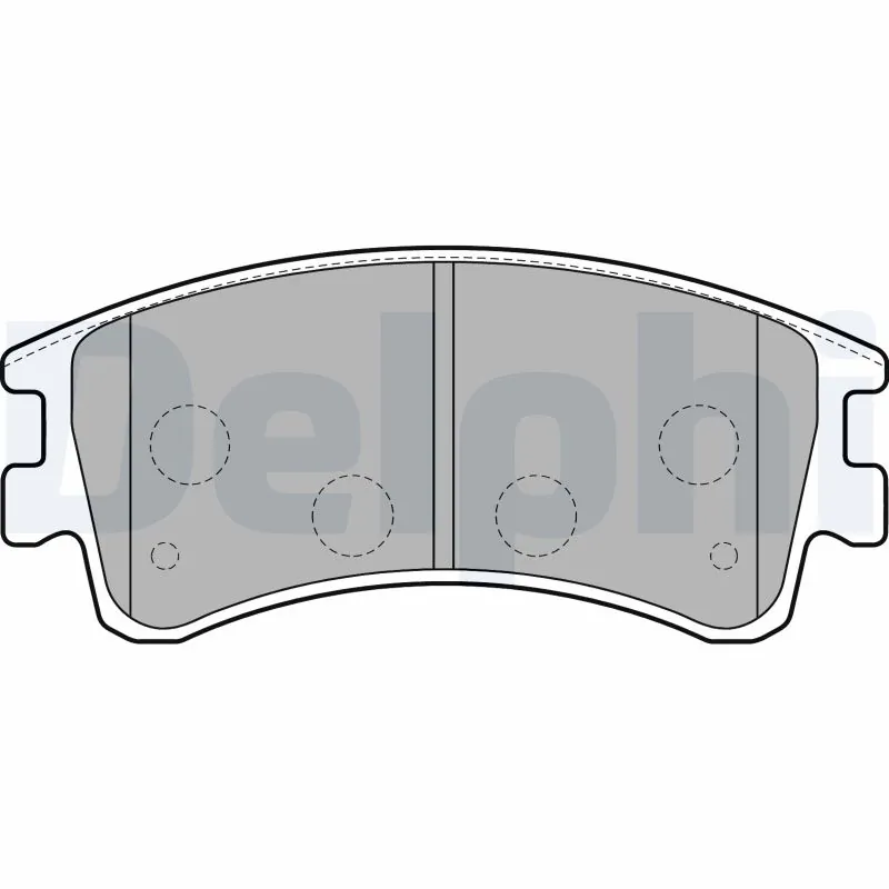 Brake Pad Set, disc brake LP1799