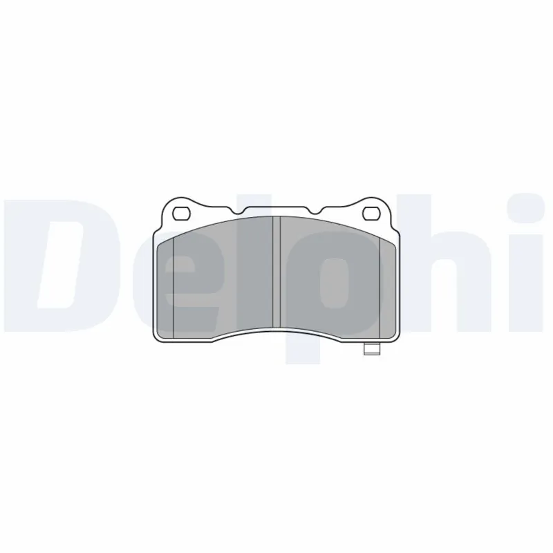 Brake Pad Set, disc brake LP3575