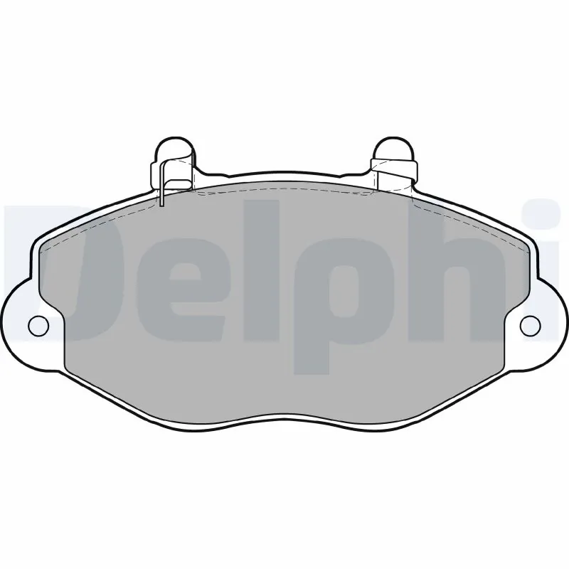 Brake Pad Set, disc brake LP1418