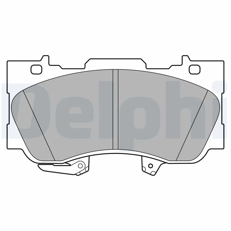 Brake Pad Set, disc brake LP3592