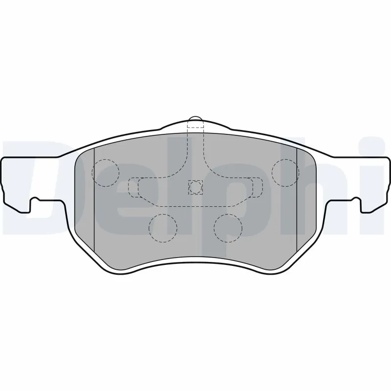 Brake Pad Set, disc brake LP1818