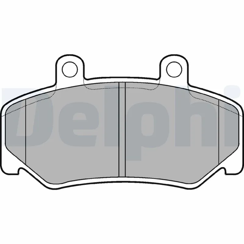 Brake Pad Set, disc brake LP643