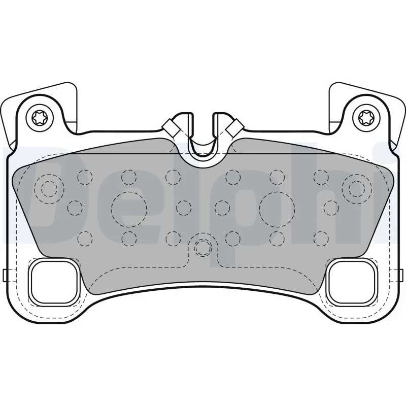 Brake Pad Set, disc brake LP2118