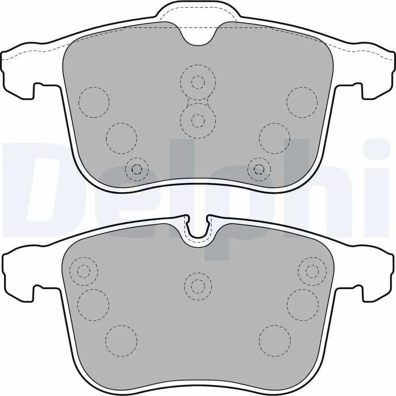 Brake Pad Set, disc brake LP1783