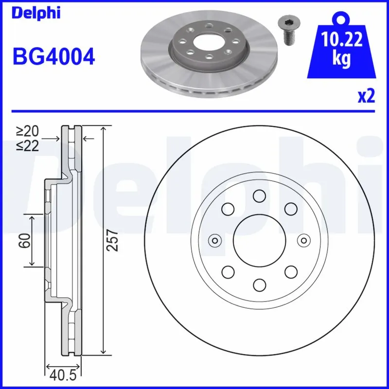 Brake Disc BG4004