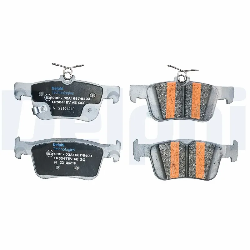 Brake Pad Set, disc brake LP5041EV