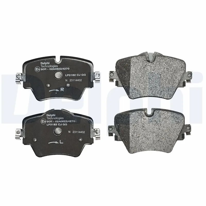 Brake Pad Set, disc brake LP3182