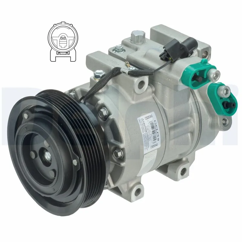 DELPHI CS20343 Compressor, air conditioning