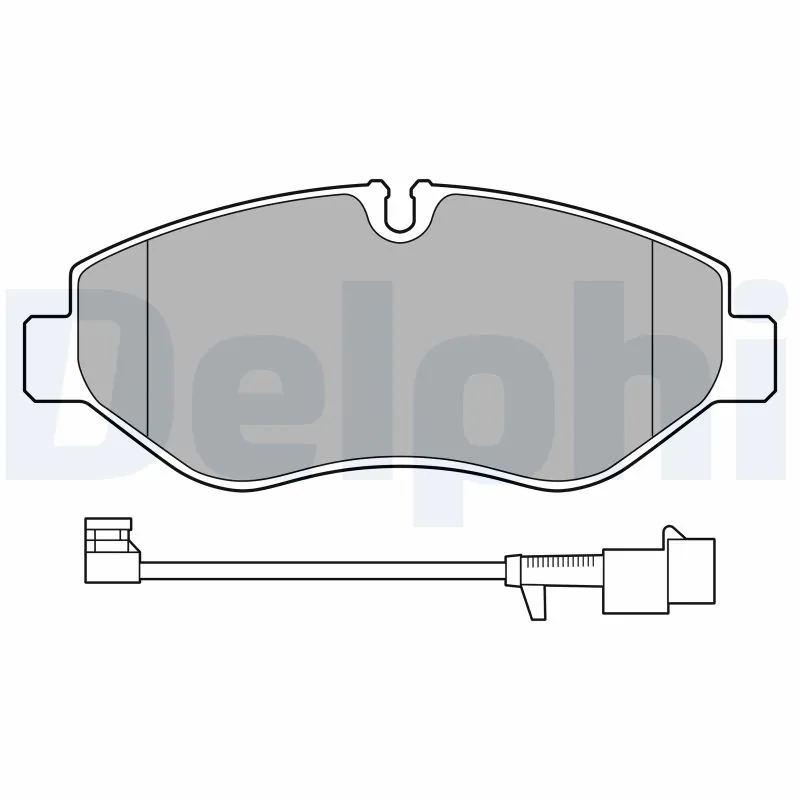 Brake Pad Set, disc brake LP3621