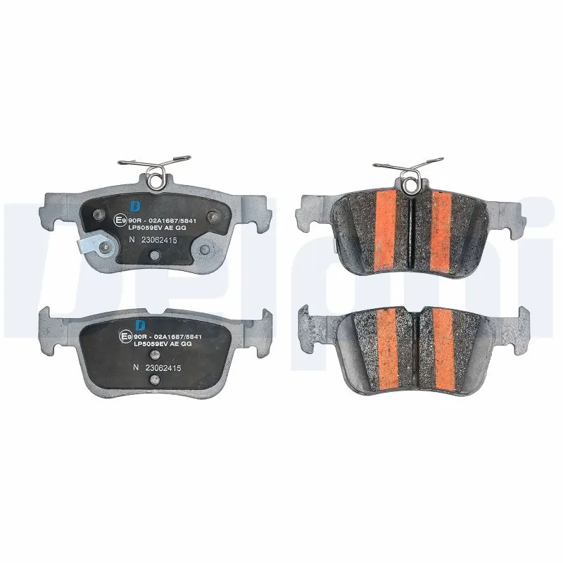 Brake Pad Set, disc brake LP5059EV
