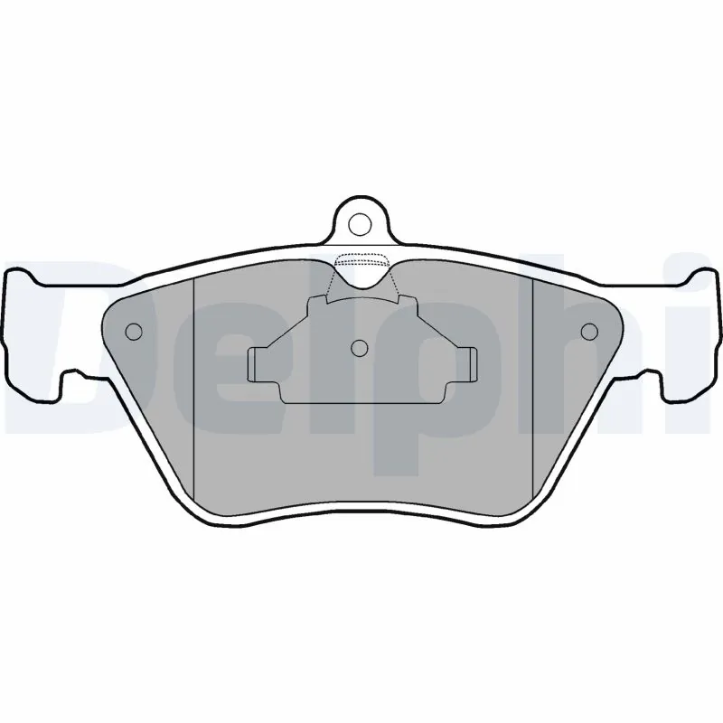 Brake Pad Set, disc brake LP873